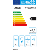 Foto van Vlakscherm afzuigkap ATAG WV60211AM