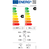 Foto van Was-droogcombinatie Hisense WD3S9043BB3
