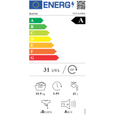 Foto van Wasmachine Hisense WF5I1045BBQ
