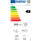 Foto van Warmtepompdroger Hisense DH3S802BW3