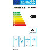 Foto van Geïntegreerde blokdesign schouwkap Siemens LJ67BDP60 iQ500