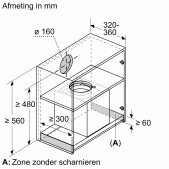 Foto van Geïntegreerde blokdesign schouwkap Siemens LJ67BDP60 iQ500