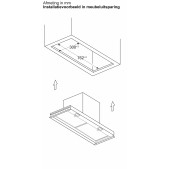 Foto van Geïntegreerde blokdesign schouwkap Siemens LJ85BCC60 iQ300