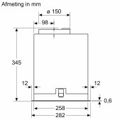 Foto van Afzuigunit Siemens LB88NPC60 iQ700