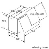 Foto van Geïntegreerde wasemkap Siemens LE63MAC00 iQ100