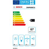 Foto van Wandschouwkap Bosch DWP65BC51 Serie 2