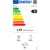 Foto van Koel-vries combinatie Siemens KG39NVXBG iQ300
