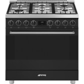 Foto van Gas-electro fornuis SMEG B91GMMBNLK2