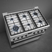 Foto van Gas-electro fornuis SMEG B91GMXNLK2