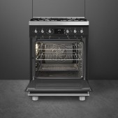 Foto van Gas-electro fornuis SMEG C6GMMBNLK2