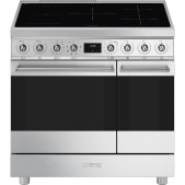 Foto van Inductie-electro fornuis SMEG C92IMX2