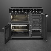 Foto van Inductie-electro fornuis SMEG CX93IMBL