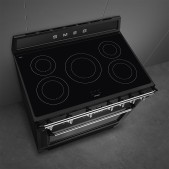Foto van Inductie-electro fornuis SMEG TR90IMBL