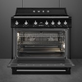 Foto van Inductie-electro fornuis SMEG TR90IMBL