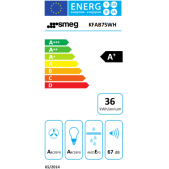 Foto van Wandschouwkap SMEG KFAB75WH