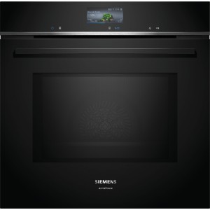 Foto van Combi oven met magnetronfunctie Siemens HM776GNB1F iQ700