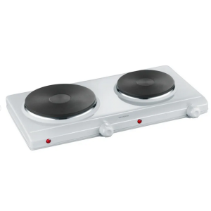 Foto van Elektrische Kookplaat Severin DK1042 wit 2-pits