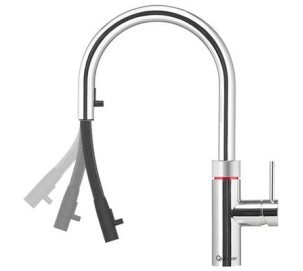 Foto van Flex kraan Quooker RVS PRO3