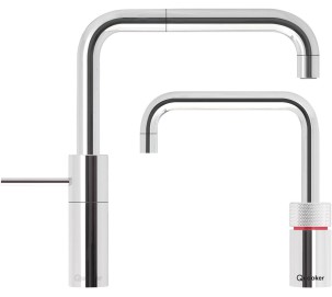 Foto van Nordic Square Twintaps Quooker Chroom COMBI 22NSCHRTT