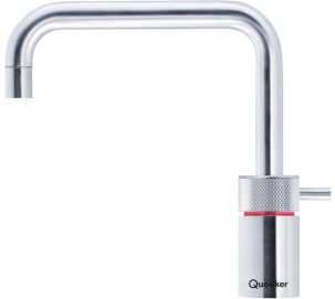 Foto van Nordic Square single tap Quooker Chroom COMBI 22NSRVS