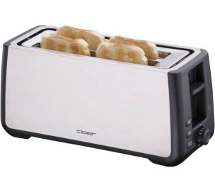 Foto van Broodrooster Cloer 3579 -RVS/zwart-