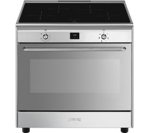 Foto van Inductie-electro fornuis SMEG CG90IXT9