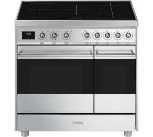 Foto van Inductie-electro fornuis SMEG C92IMX9