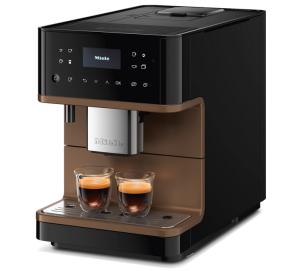 Foto van Vrijstaande koffieautomaat Miele CM 6360 Obsidiaanzwart BronzePearlfinish