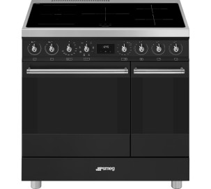 Foto van Inductie-electro fornuis SMEG C92IMMB2