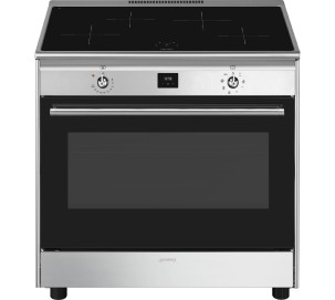 Foto van Inductie-electro fornuis SMEG CG90CIXT