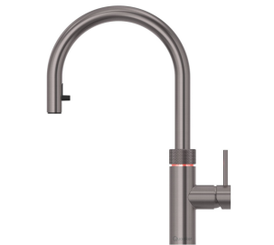 Foto van Flex kraan Quooker GunMetal COMBI 22XGME