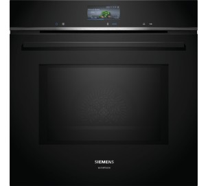 Foto van Combi oven met magnetronfunctie Siemens HM776GNB1F iQ700
