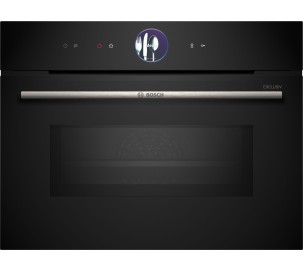 Foto van Combi oven met magnetronfunctie Bosch CMG736AB1F Serie 8