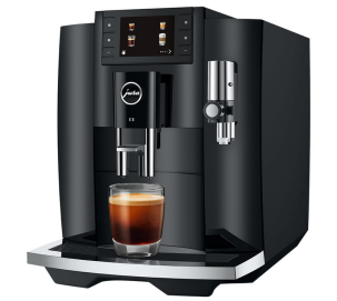 Foto van Koffie volautomaat Jura E8 Zwart