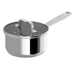 Foto van Steelpan Dina met deksel Helix 16cm