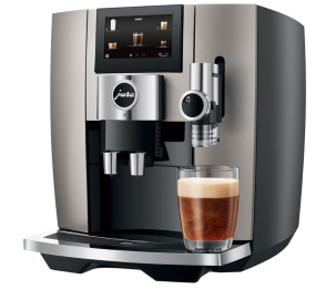 Foto van Koffie volautomaat Jura J8 twin Midnight Silver