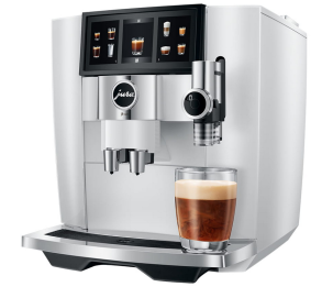 Foto van Koffie volautomaat Jura J8 twin Diamond White