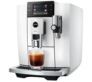 Foto van Koffie volautomaat Jura E8 Piano White