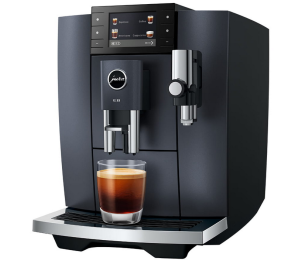 Foto van Koffie volautomaat Jura E8 Cosmic Black