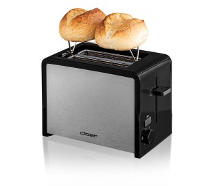 Foto van Broodrooster Cloer -Zwart/RVS- 3210