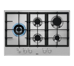 Foto van Gaskookplaat AEG HGB75520SM