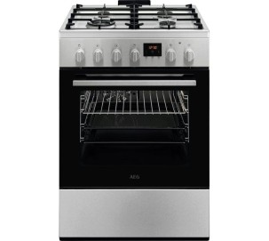 Foto van Gas - elektrisch fornuis AEG CKB64415BM