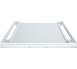 Foto van Verbindingsset voor droger en wasmachine, met uitschuifbaar plateau WTZ27400