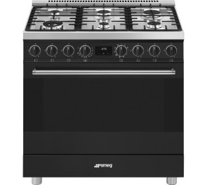 Foto van Gas-electro fornuis SMEG B91GMMBNLK2