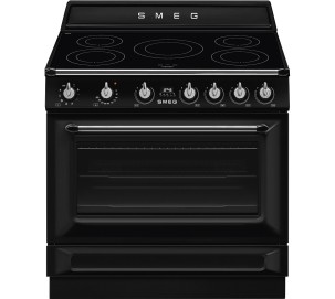 Foto van Inductie-electro fornuis SMEG TR90IMBL