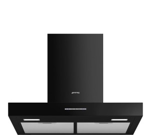 Foto van Wandschouwkap SMEG KBT600BL