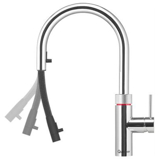 Foto van Flex kraan Quooker RVS PRO3
