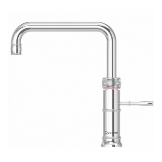 Foto van Classic Fusion Square kraan Quooker Chroom PRO3