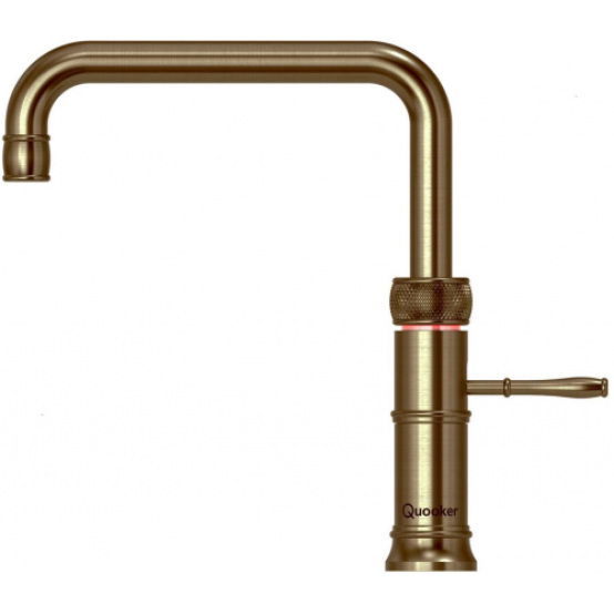 Foto van Classic Fusion Square kraan Quooker Messing Patina PRO3