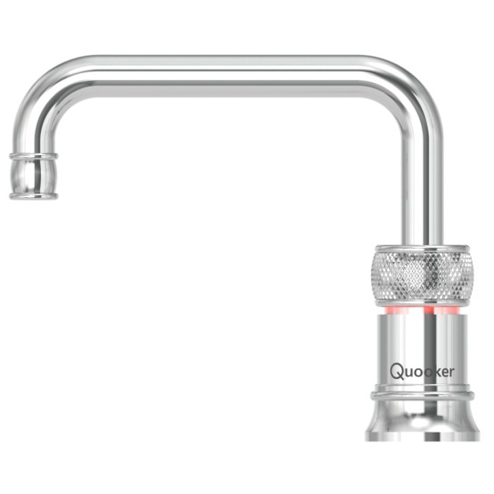 Foto van Classic Nordic Square single tap Quooker Chroom PRO3